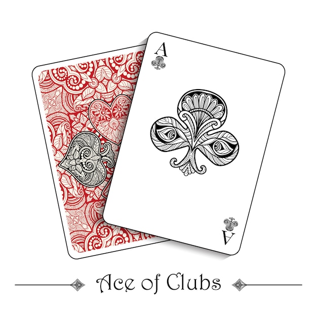 Free vector playing cards concept