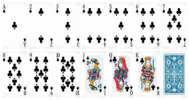 Free vector poker cards