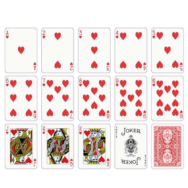 Design Your Own Playing Cards Template Collection
