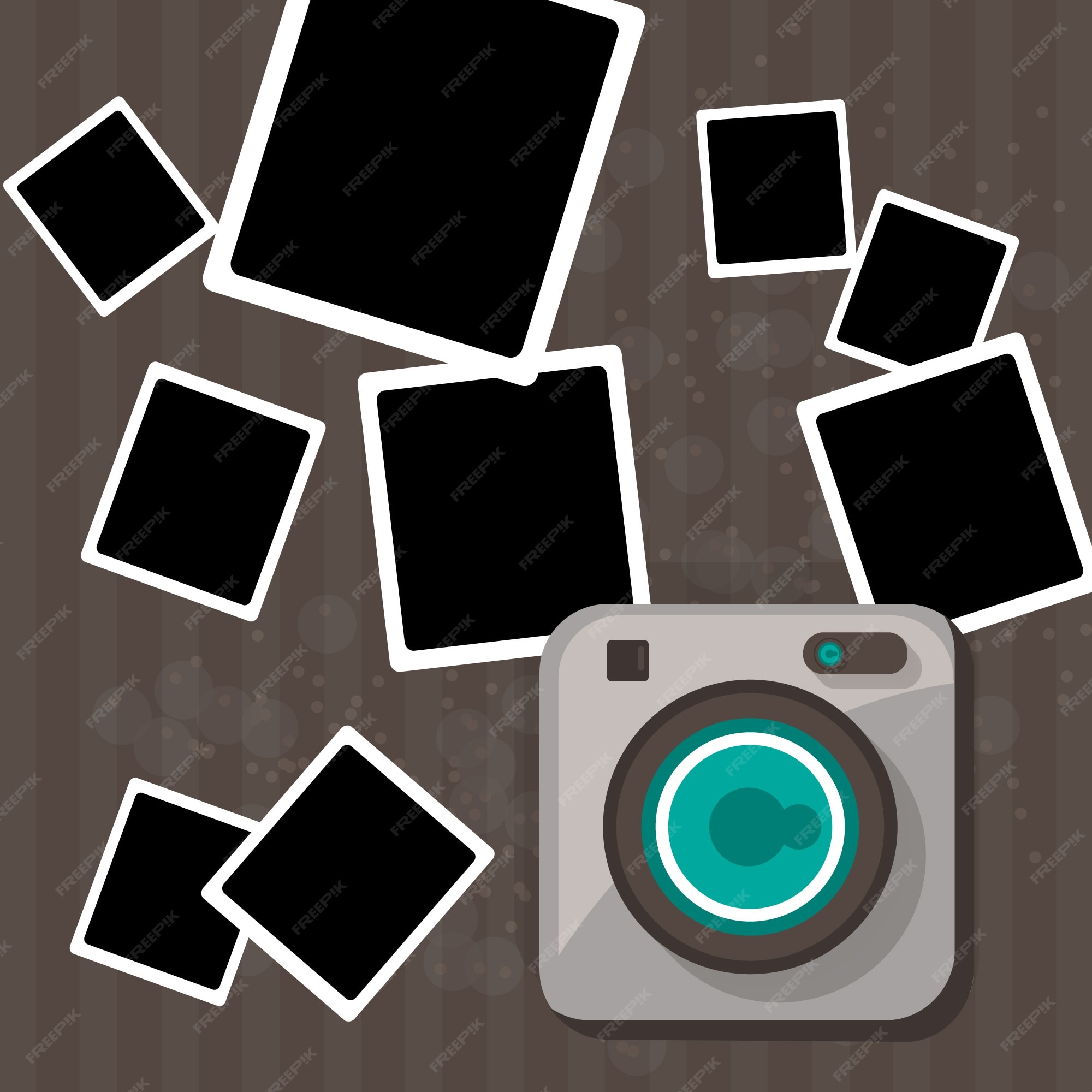 Free Vector | Polaroid camera background Free Vector | Polaroid camera background