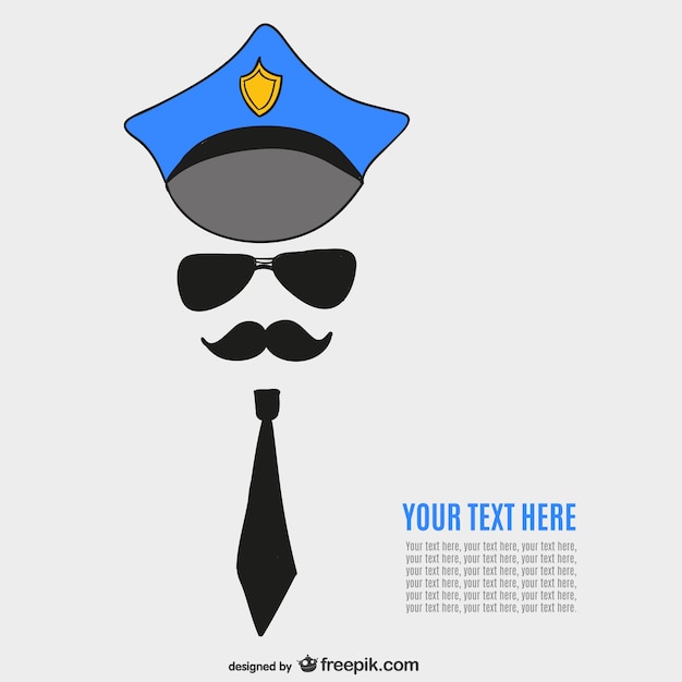 Policeman template