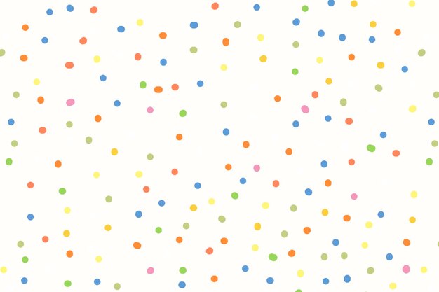 Polka dot pattern background, aesthetic design vector