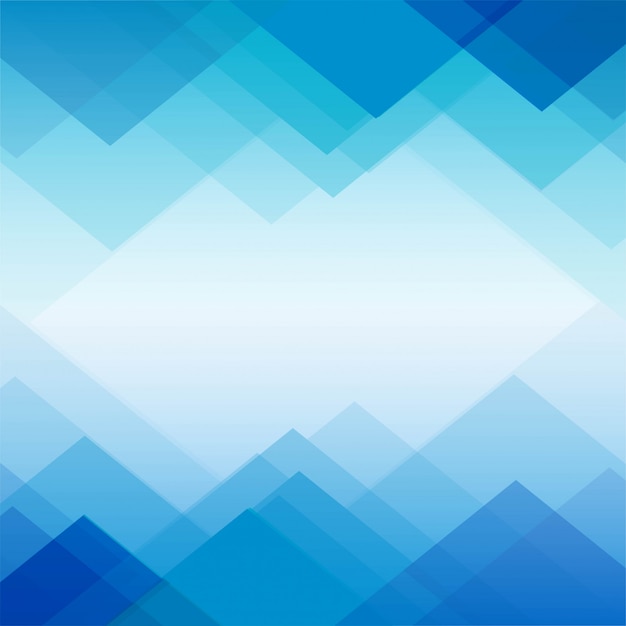 Polygon blue geometric background