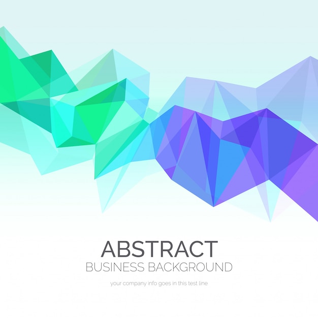 Free vector polygonal abstract background