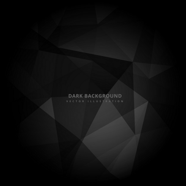 Free Vector polygonal abstract dark background