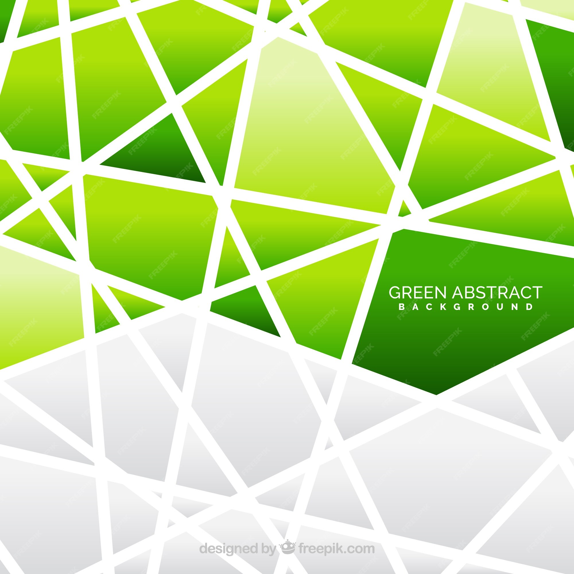 Green Polygons Abstract Background Images - Free Download on Freepik