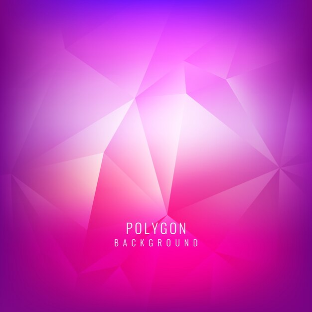 Polygonal background, pink 