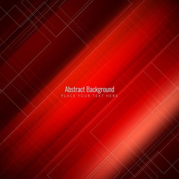 Free vector polygonal background, red color