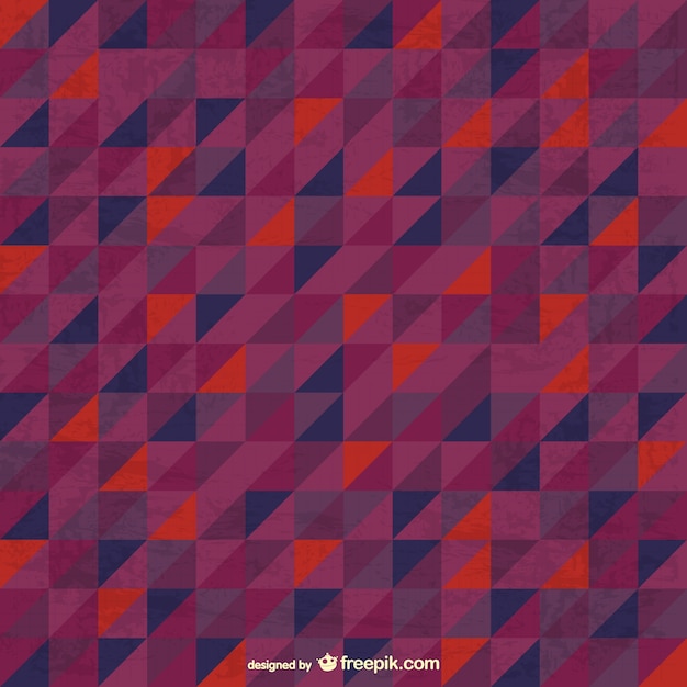 Free vector polygonal background in red tones