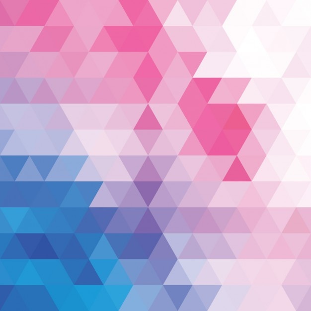 Free vector polygonal background in soft colours