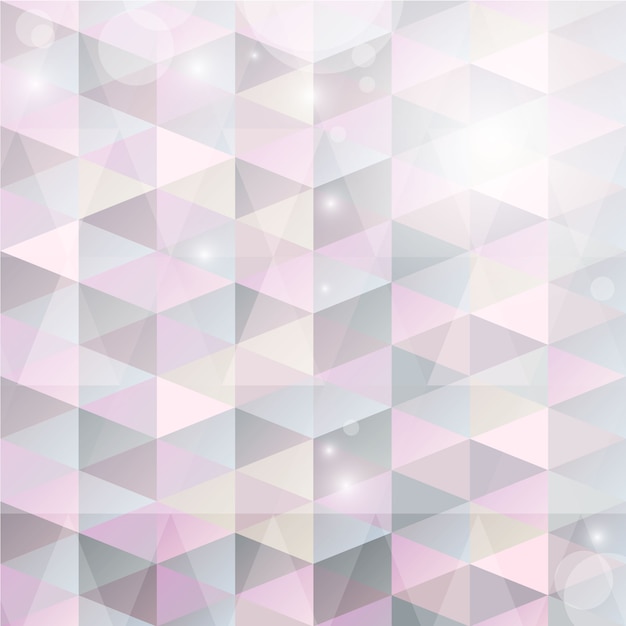 Free vector polygonal background with brightness