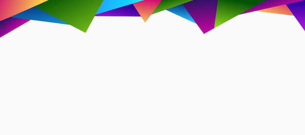 Polygonal background with colorful forms