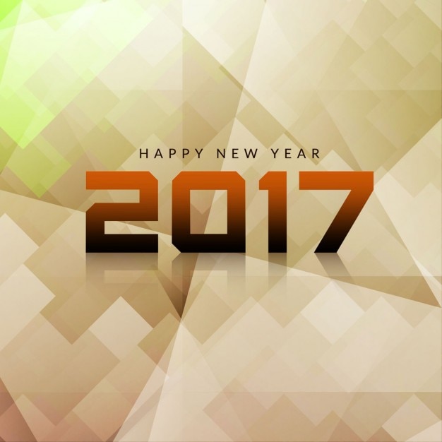 Free Vector polygonal background with squares for new year