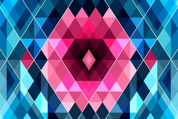 Free vector polygonal background