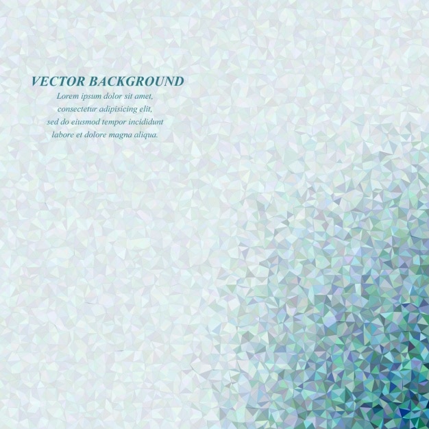 Free Vector polygonal blue background
