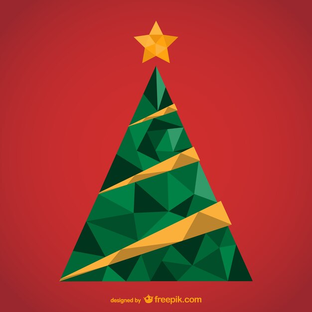 Polygonal Christmas tree