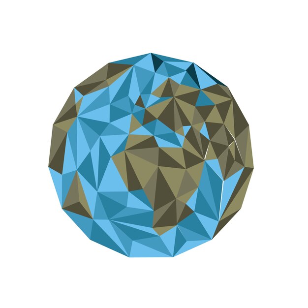 Polygonal earth