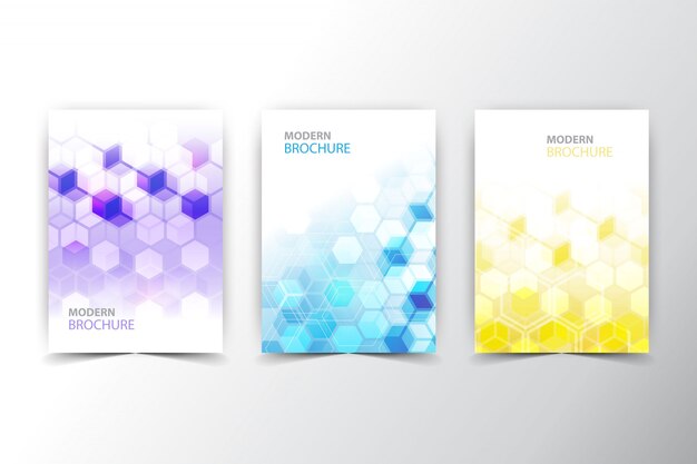 polygonal flyer collection