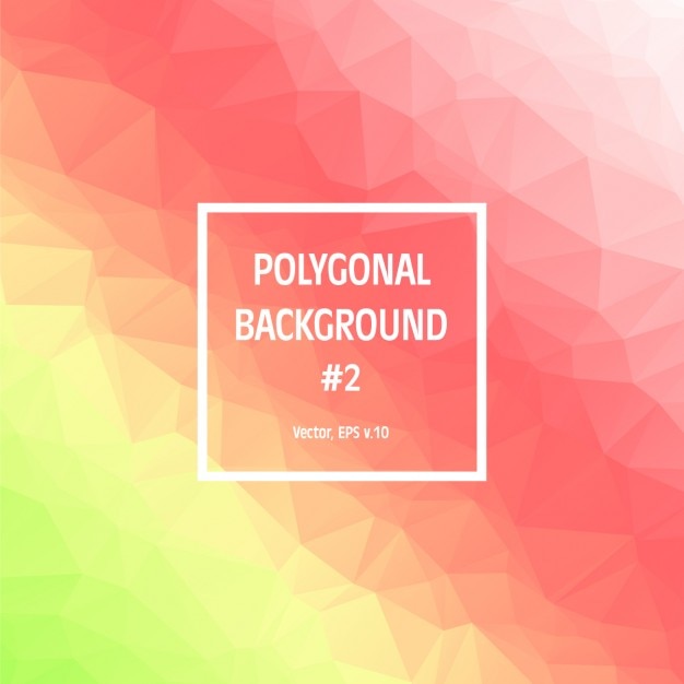 Polygonal gradient colors background