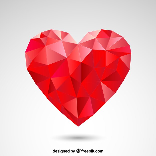 Polygonal heart