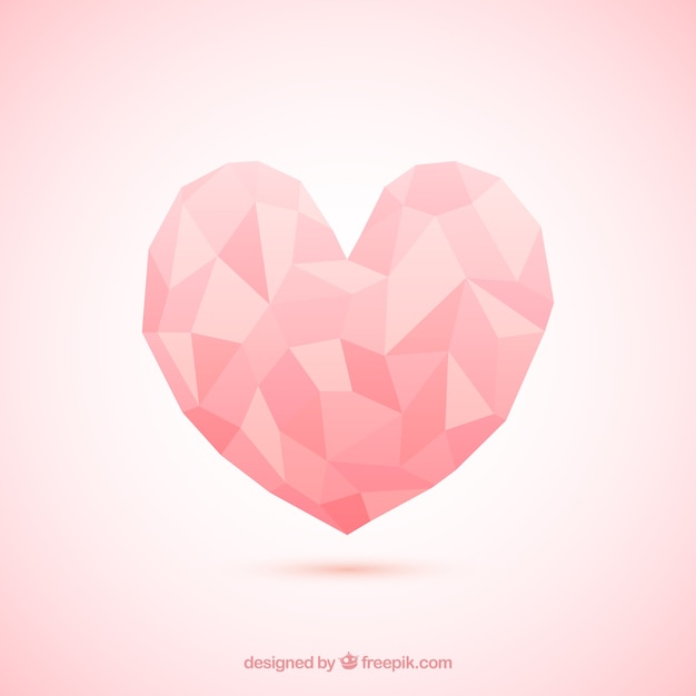 Polygonal heart