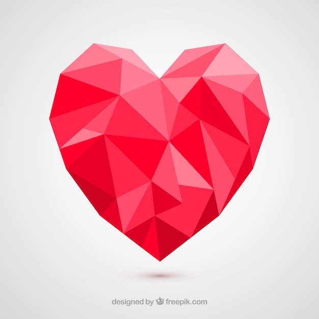 Polygonal heart