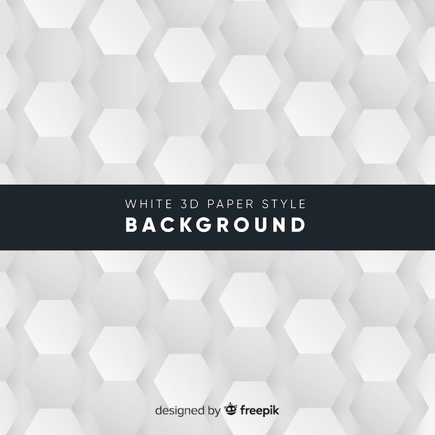 Free vector polygonal paper style background