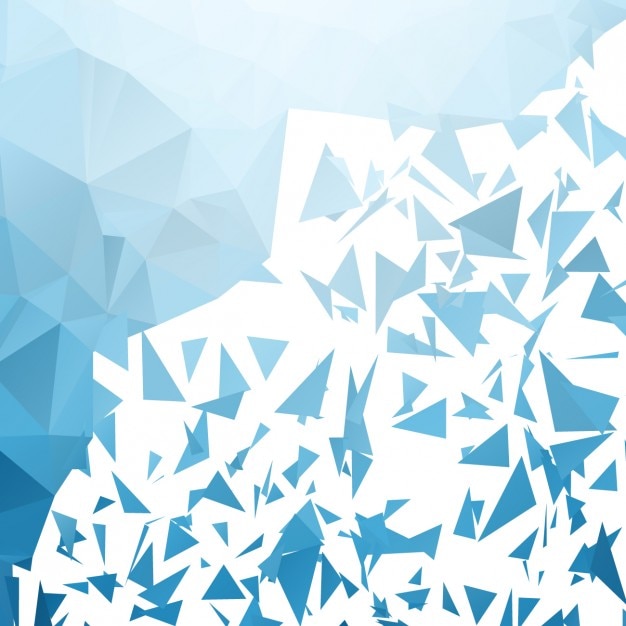 Polygonal shapes abstract background