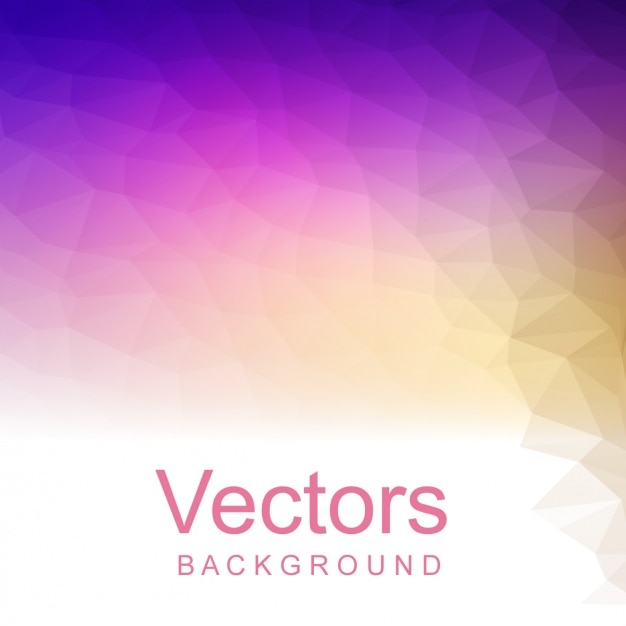 Free vector polygonal shapes background design