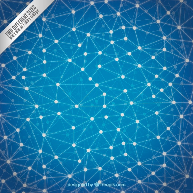 Free vector polygonal structure background