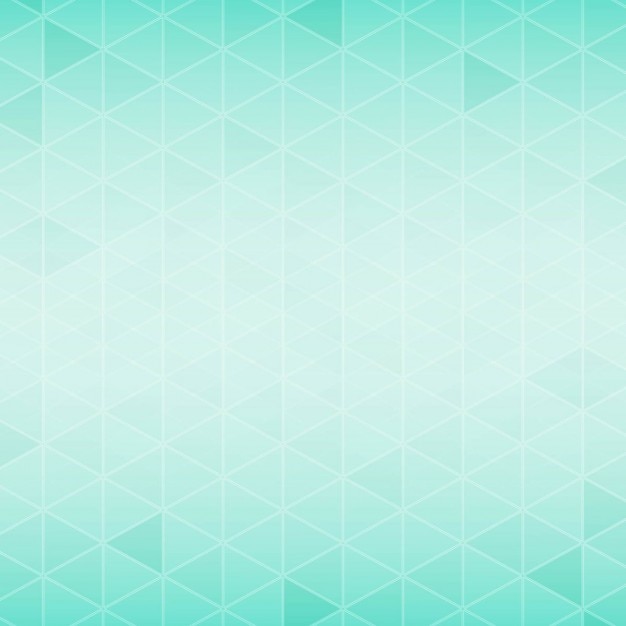 Polygonal turquoise background