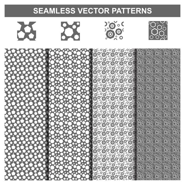 Polygonal vector patterns