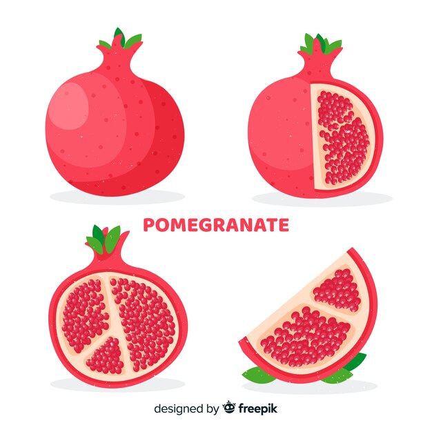 Pomegranate background