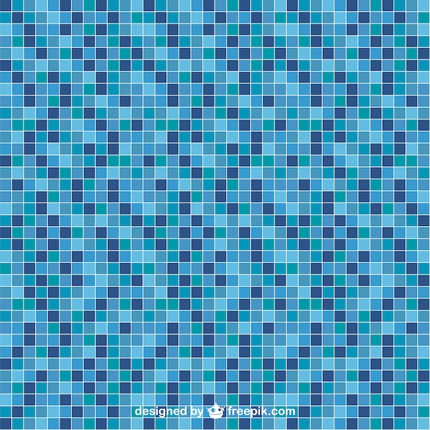 Free vector pool tile seamless pattern