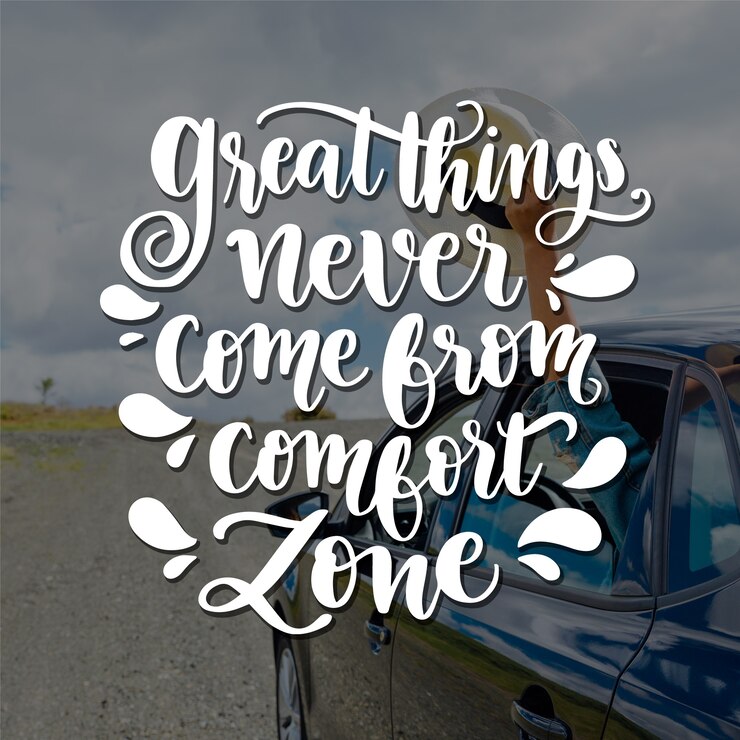 Free Vector positive lettering background concept