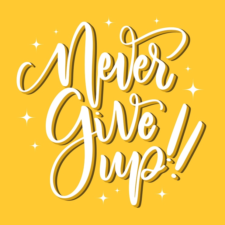 Free Vector positive mind lettering concept