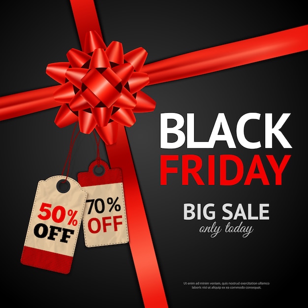 Poster Of Black Friday Sale