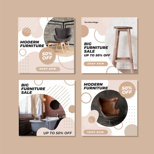 Postes ig de venta de muebles con imagen