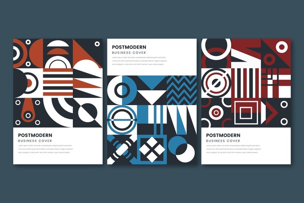 Postmodern business cover assortment