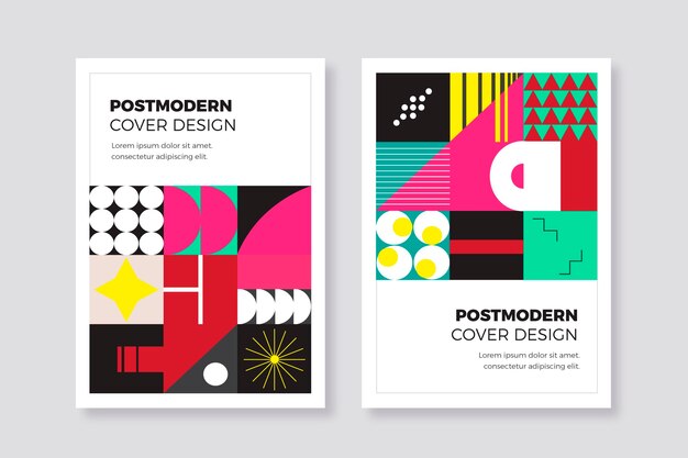 Postmodern business cover pack