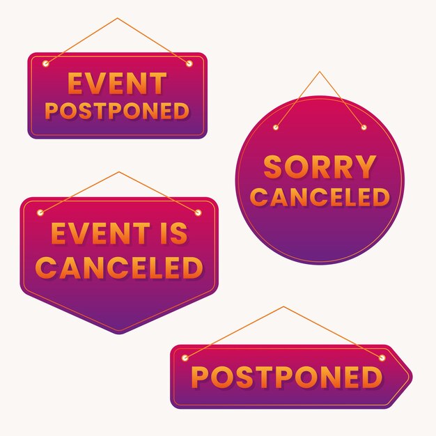 Postponed stamp pack