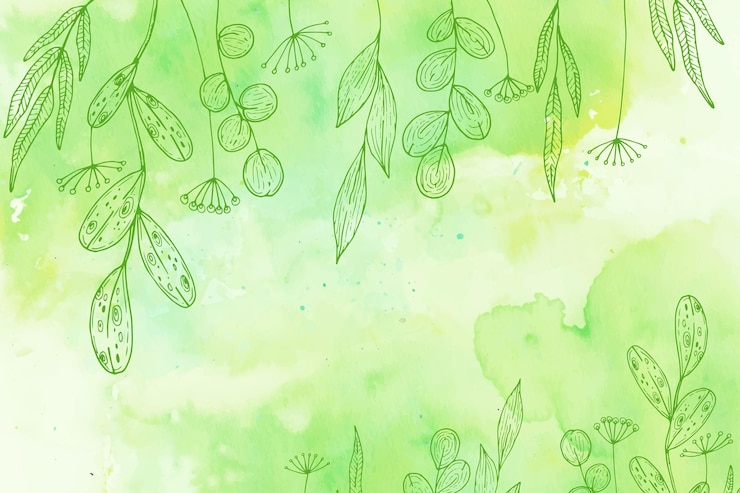 Free Vector powder pastel background with hand drawn elements
