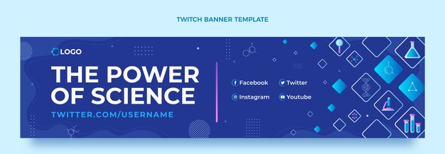 Power of science twitch banner