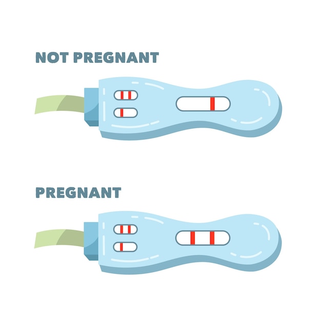 Pregnancy Test Illustration