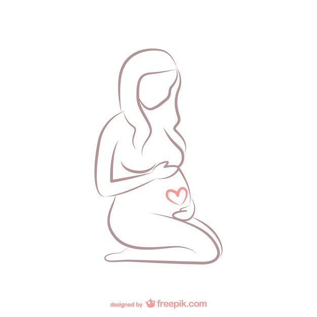 Download Free Pregnant Woman Outline Svg Dxf Eps Png Best Free Vector Icon Resources For App Design Web Design