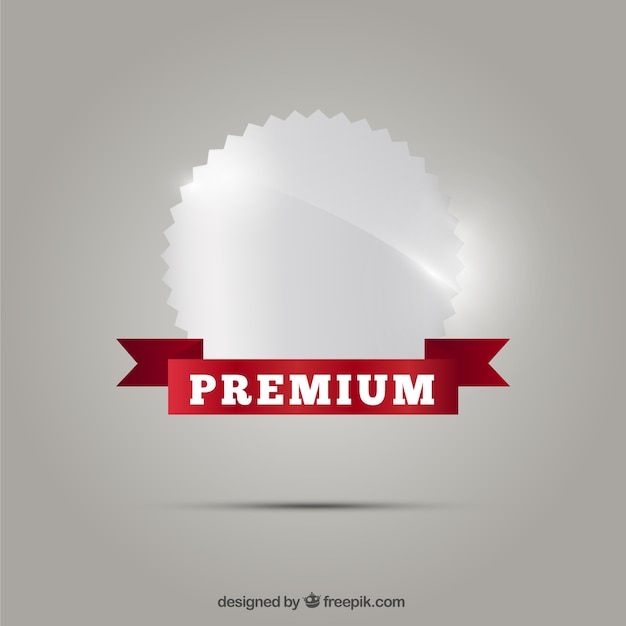 Vettore gratuito distintivo premium