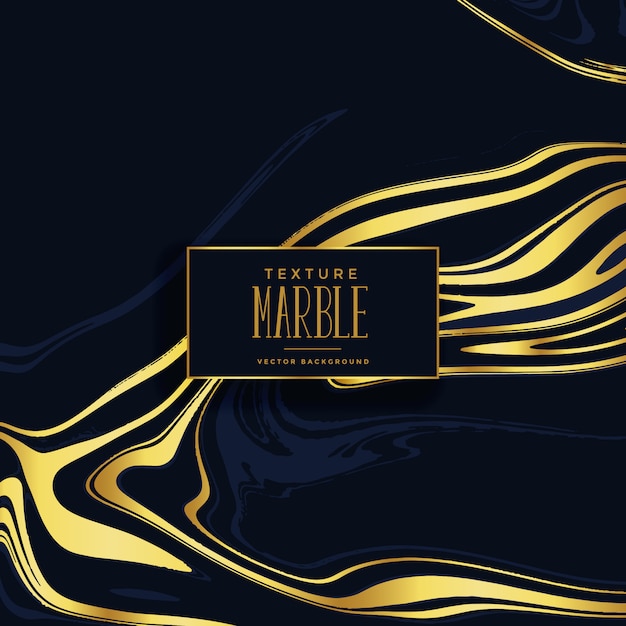 Free vector premium black and golden marble texture background