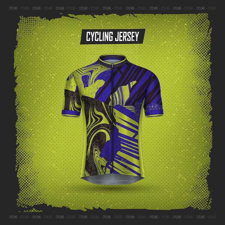 Free Vector premium collection of cycling jersey