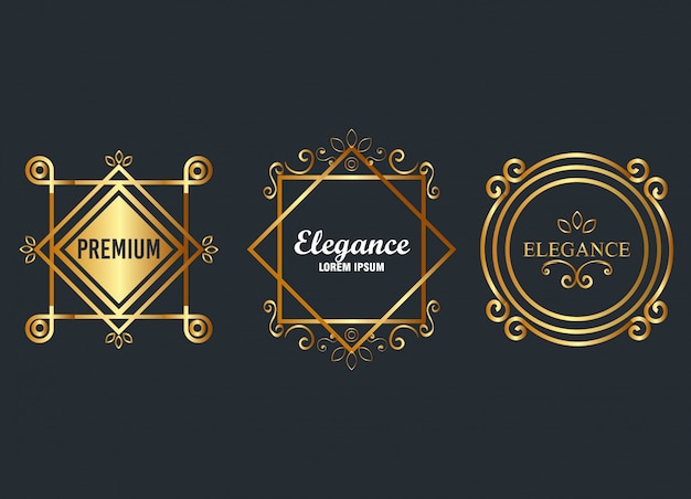 Premium and elegance set frames