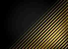 Free vector premium golden stripes vector background